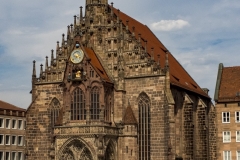 The Frauenkirche on Market Square in Nuremberg