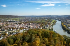 View over Kelheim and the Danube