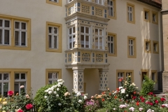 Rothenburg ob der Tauber: House with Pretty Garden