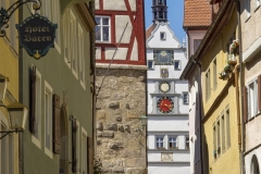 Rothenburg ob der Tauber: Narrow Street