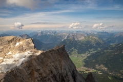 Another fantastic view from the top of the-Zugspitze