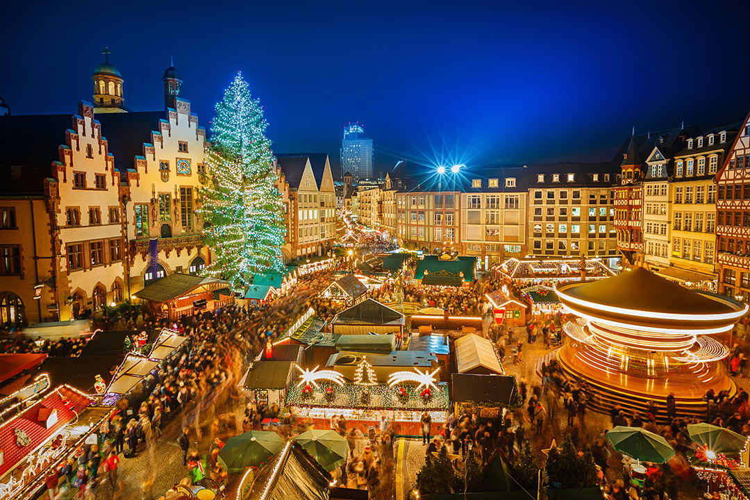 Typical German Christmas Market